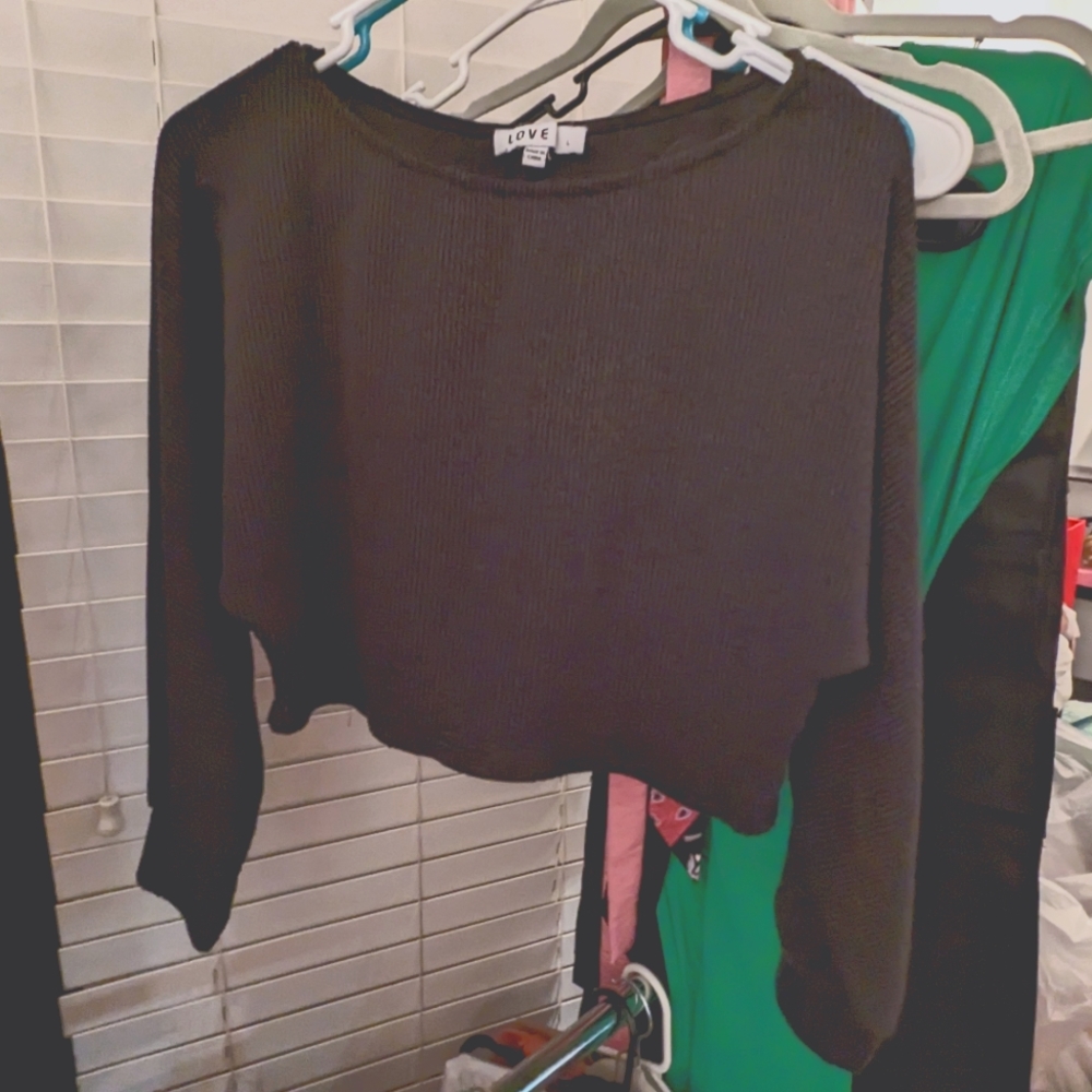 cropped sweater